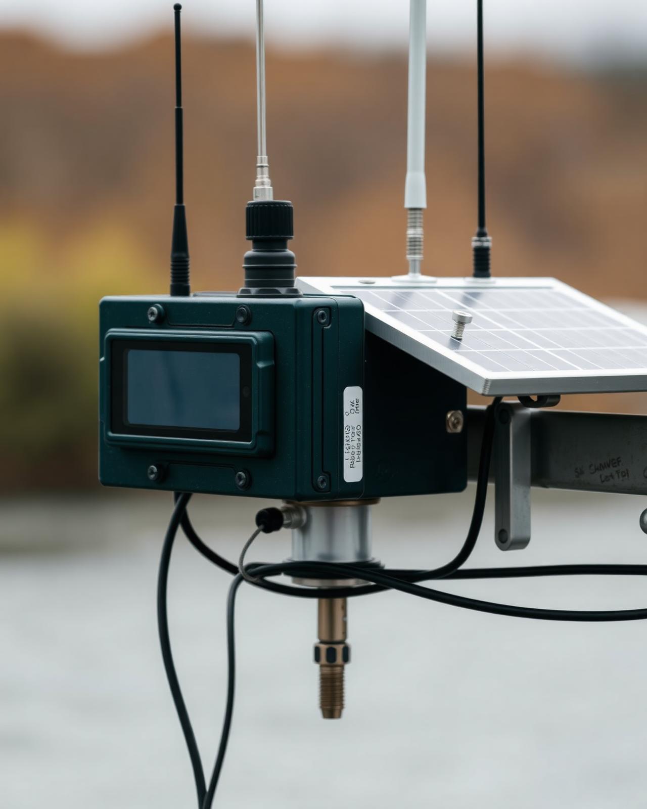IoT sensor in a river